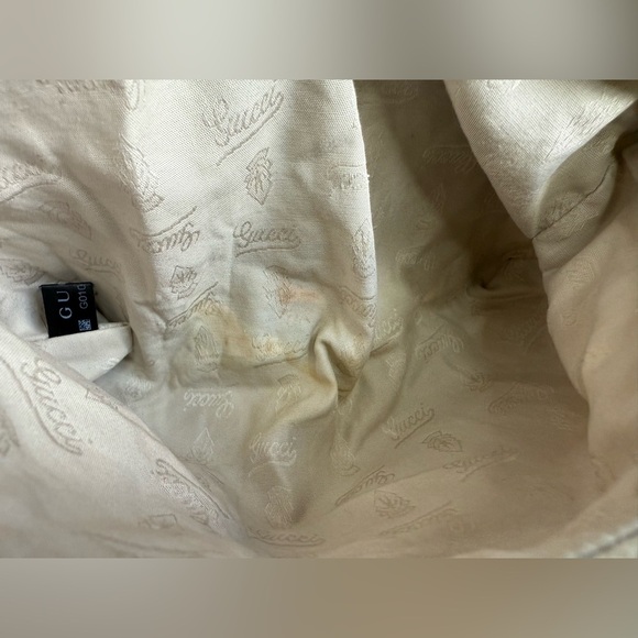 Gucci vintage GG canvas bamboo bar tote - Picture 10 of 16